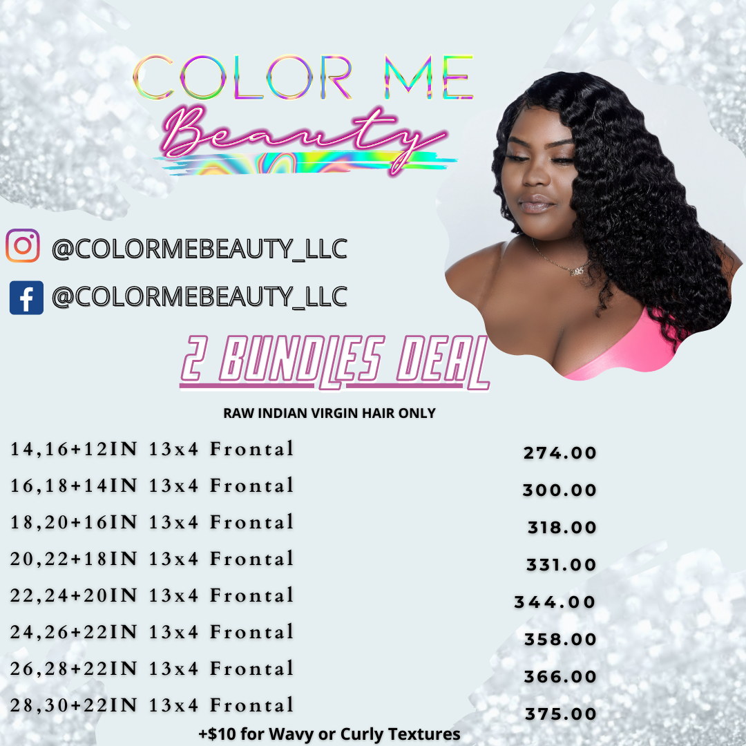 2 BUNDLES + FRONTAL